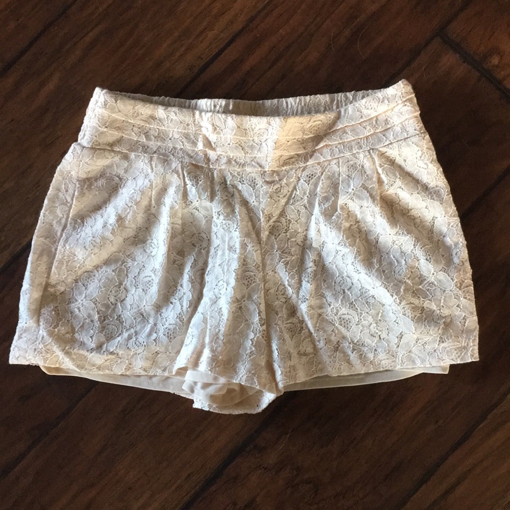 Lace shorts